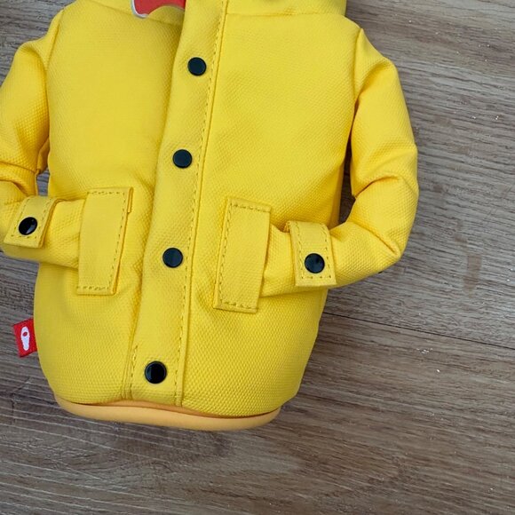 Puffin Drinkwear The Raincoat Insulated Tan Can & Bottle Coozie Yellow NWT - Picture 4 of 8